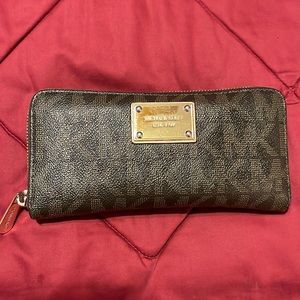Brown Michael Kors wallet